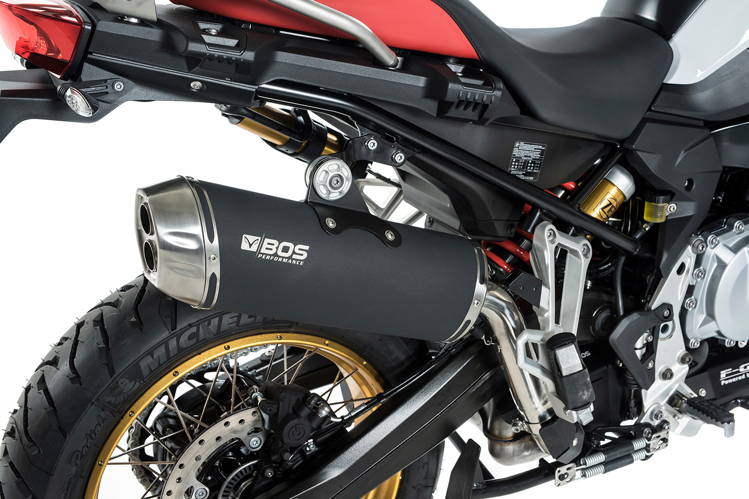 BOS Slip-On Silencer F 750/850 GS + Adv Dune Fox (EURO 4)