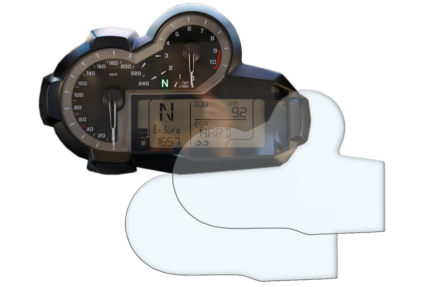 Display protection film set R 1200 GS LC