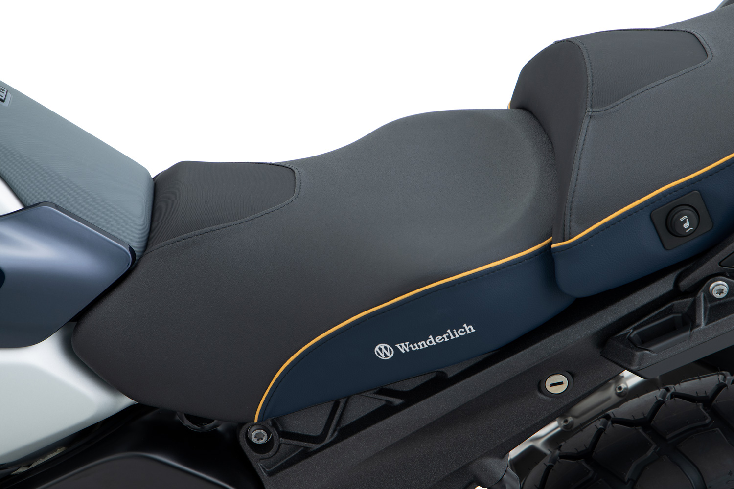 Wunderlich AKTIVKOMFORT Rider Seat with Smart Plug & Play Seat Heating R 1300 GS