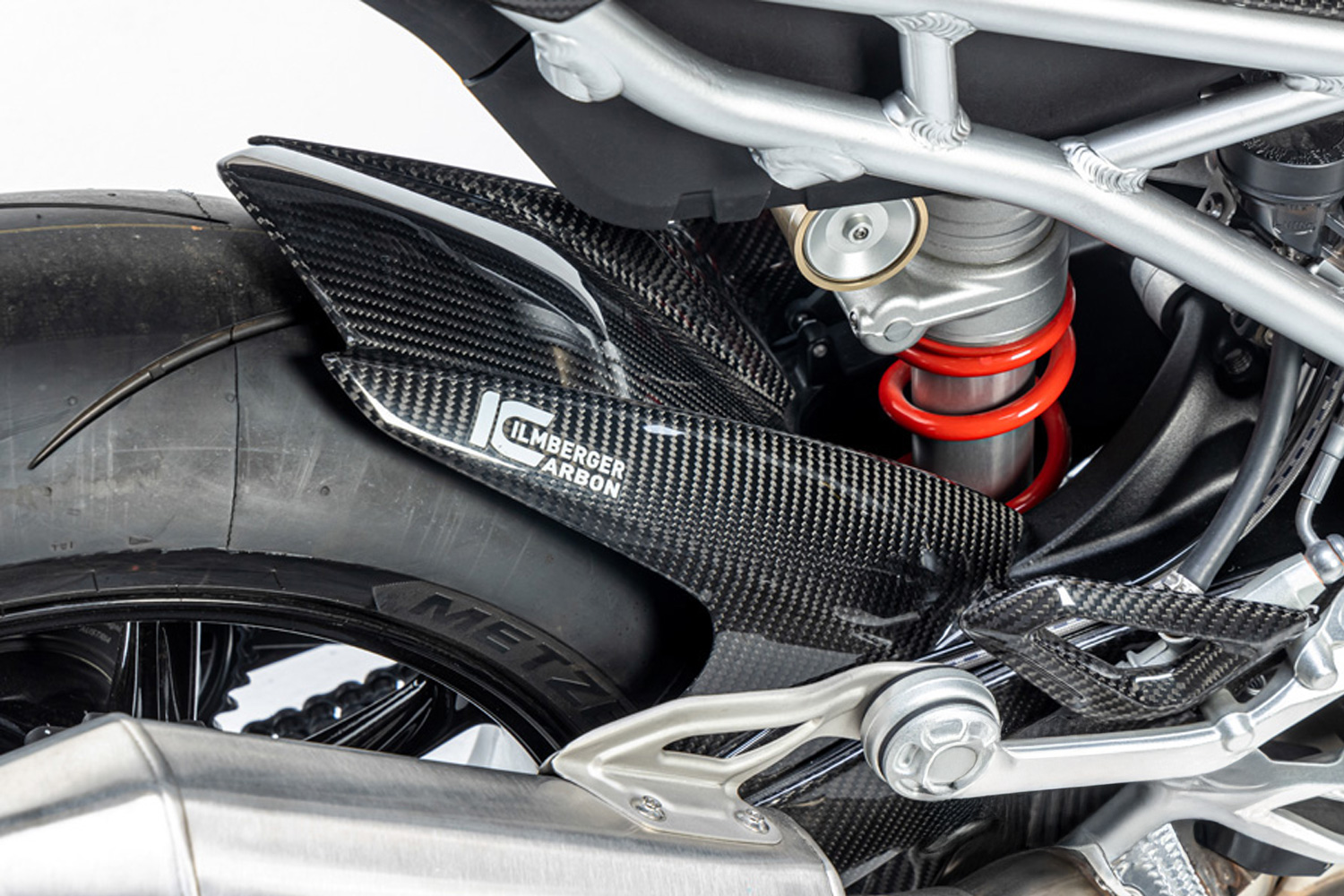 Carbon Rear hugger S 1000 RR with chain guard