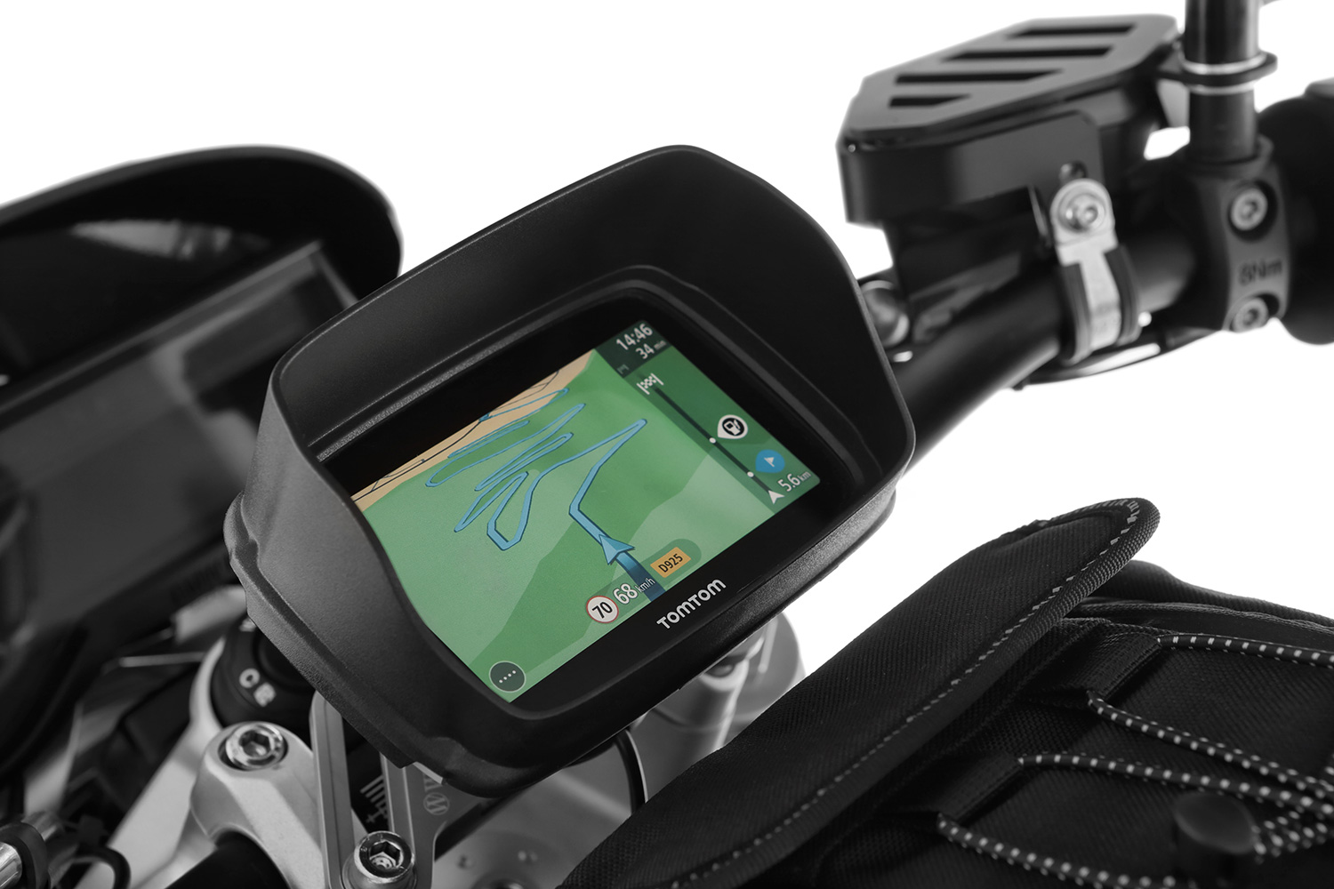 Wunderlich navigation adapter for Garmin and TomTom devices with BMW  Navigator preparation