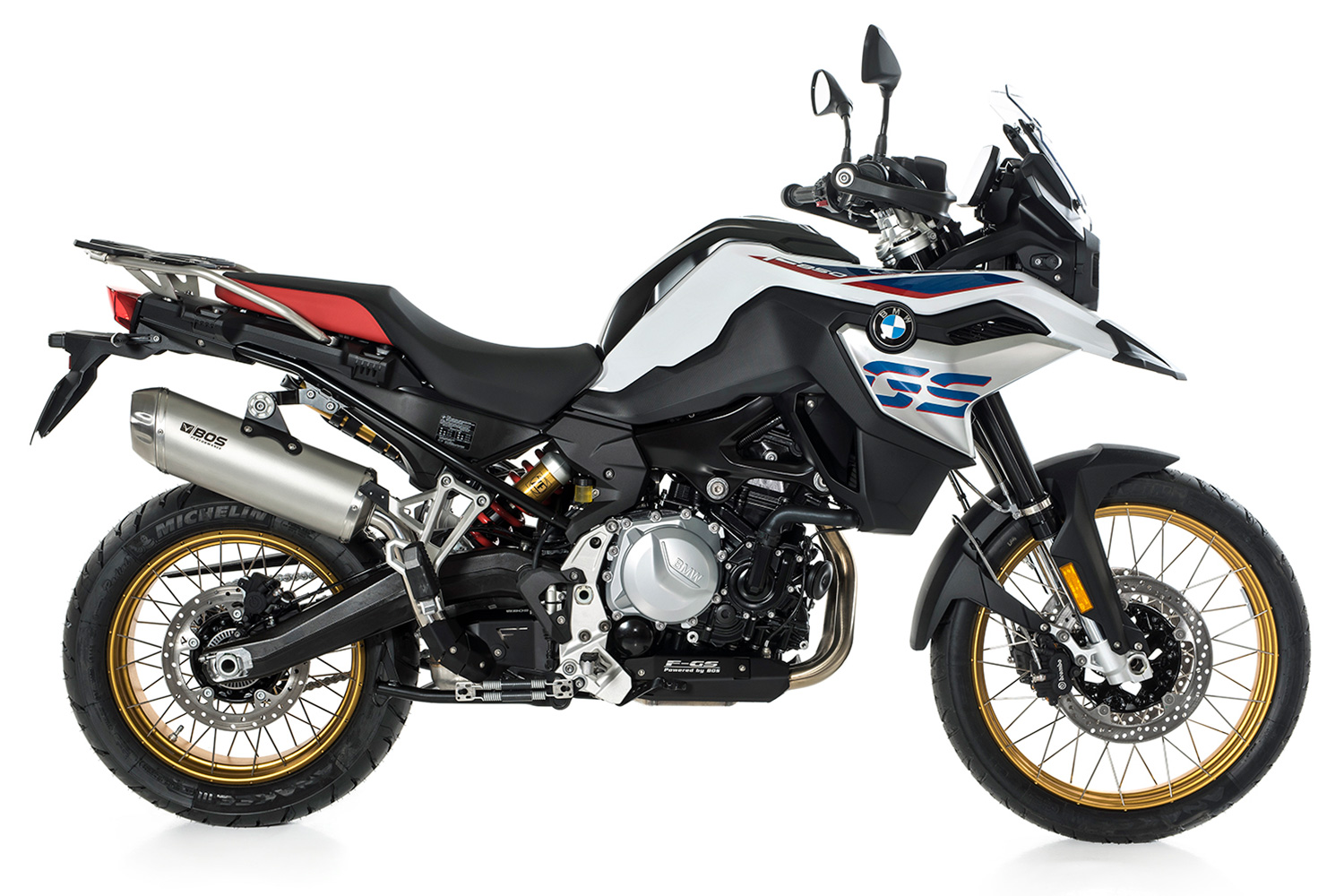 BOS Slip-On Silencer F 750/850 GS + Adv Dune Fox (EURO 4)