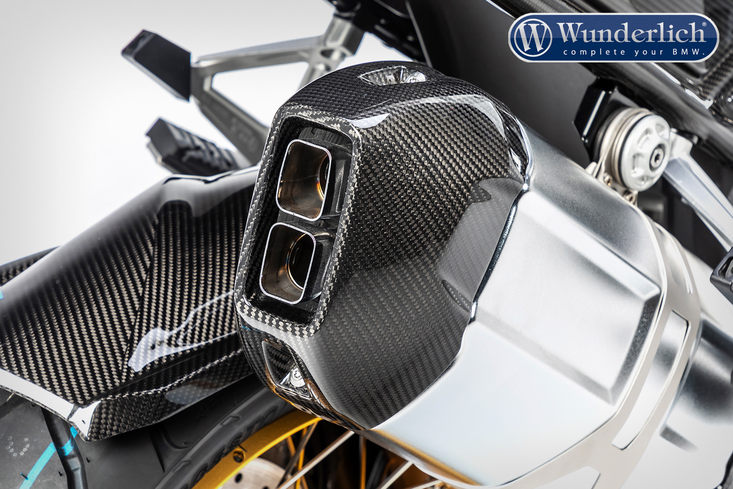 RS Motorcycle Solutions - Auspuff Hitzeschutz passend für BMW R1200 GS