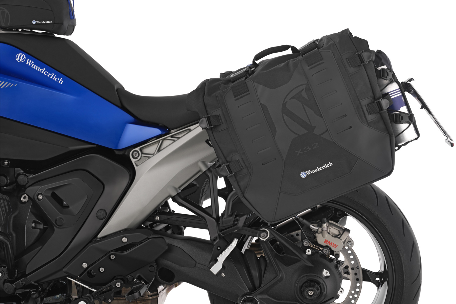 Wunderlich X luggage system side bag with carrier R 1300 R/RS