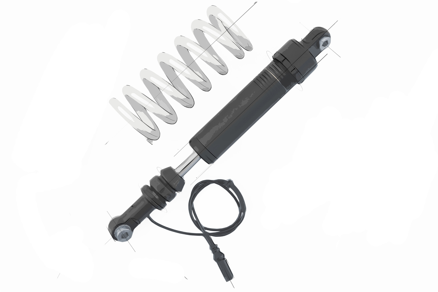 Ammortizzatore Wunderlich Suspension eS2