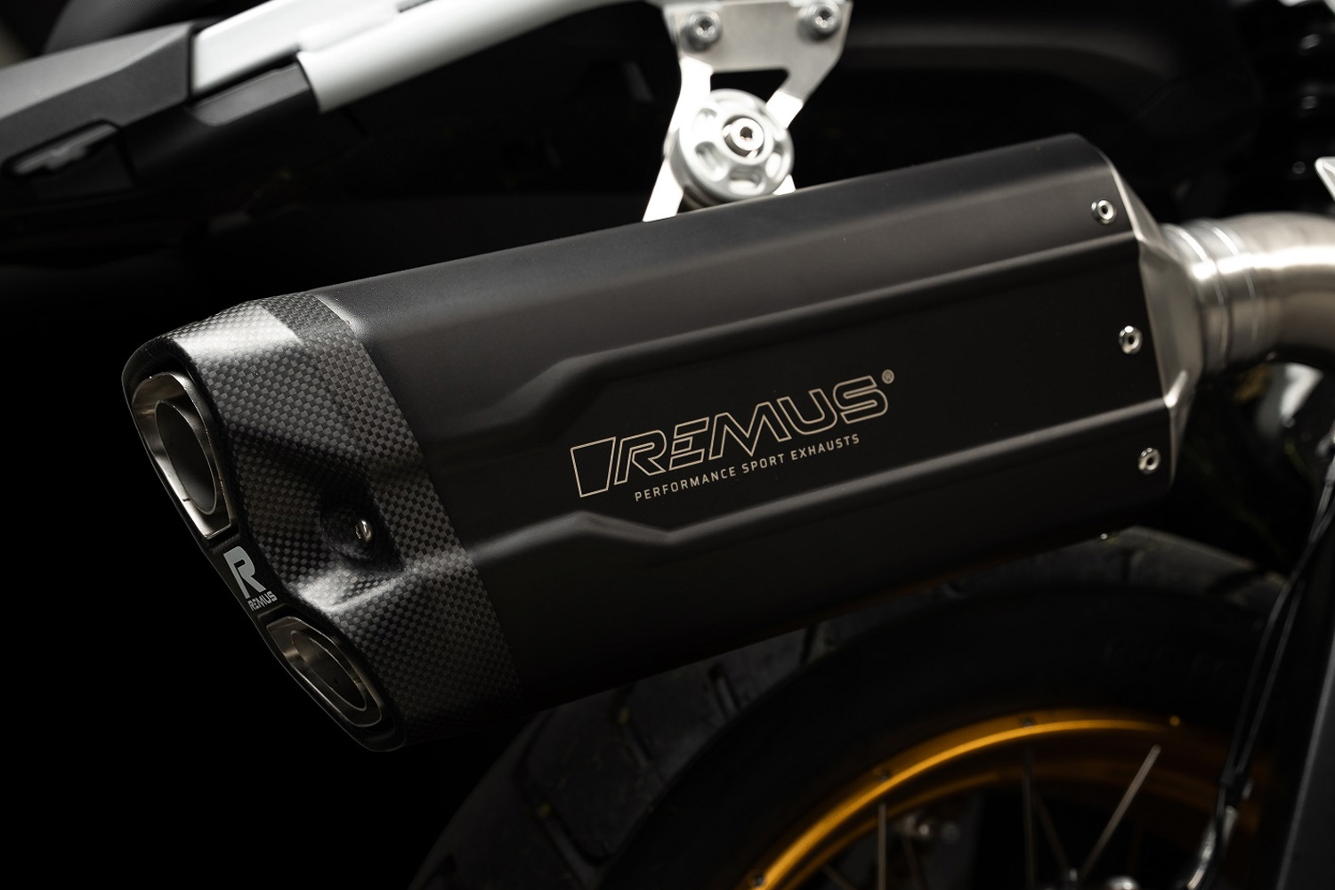 Silencieux REMUS 8 2.0 RACING Slip-On F 900 GS