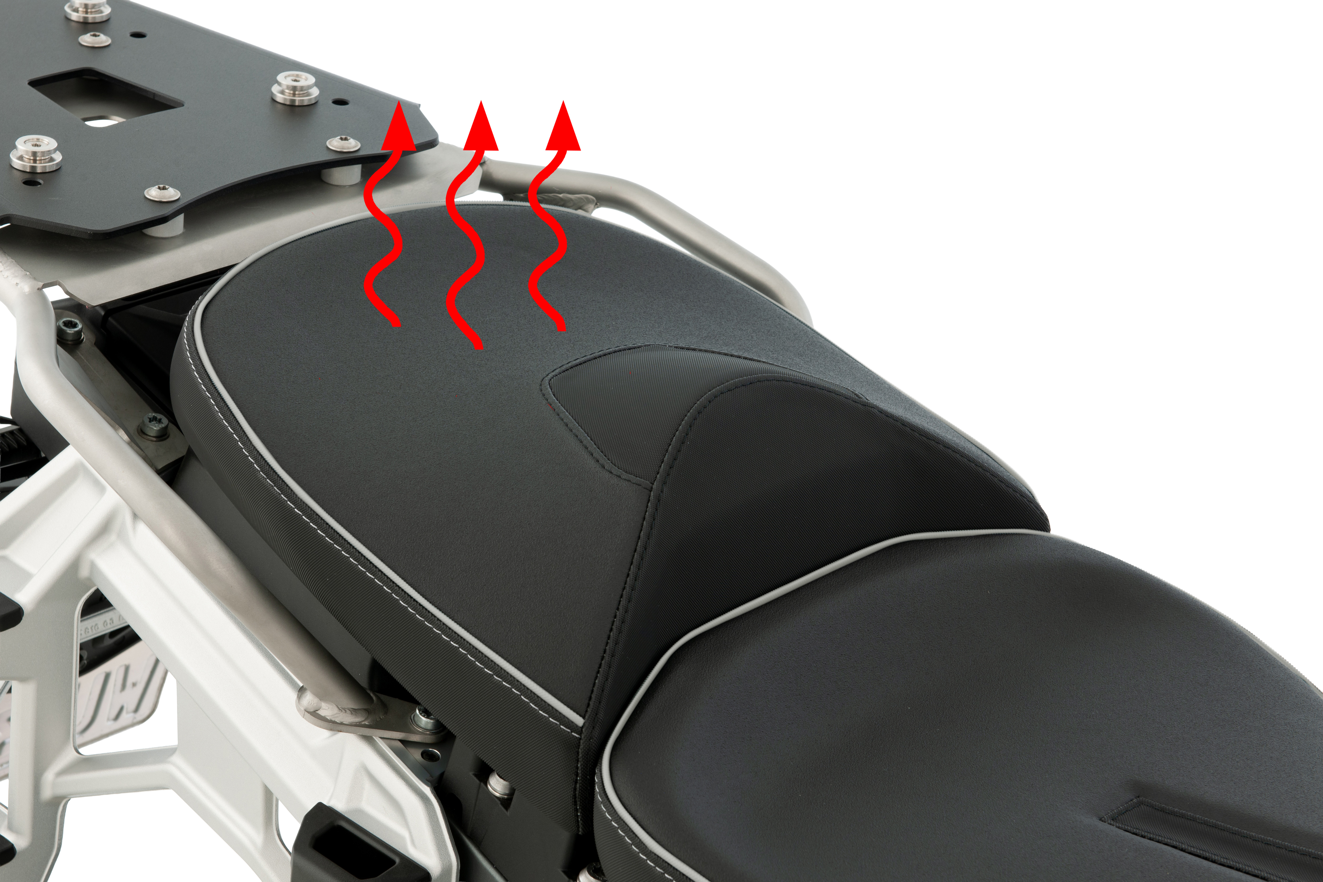 Wunderlich Beifahrer Sitzbank AKTIVKOMFORT mit Sitzheizung Plug & Play R 1300 GS ADV