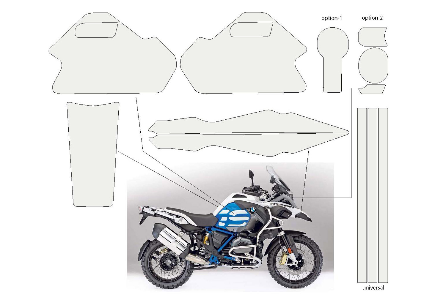 GZYF Motorrad Zubehör Cluster Kratzschutz Folie Displayschutzfolie