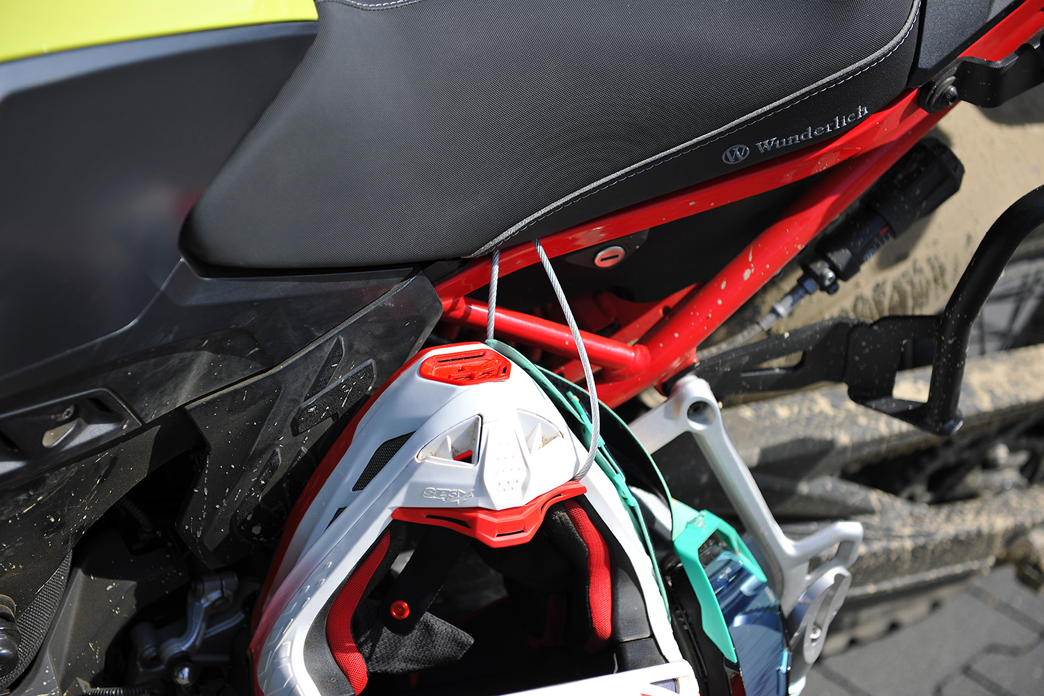 Wunderlich HELM-LOCK helmet anti-theft protection F 900 GS