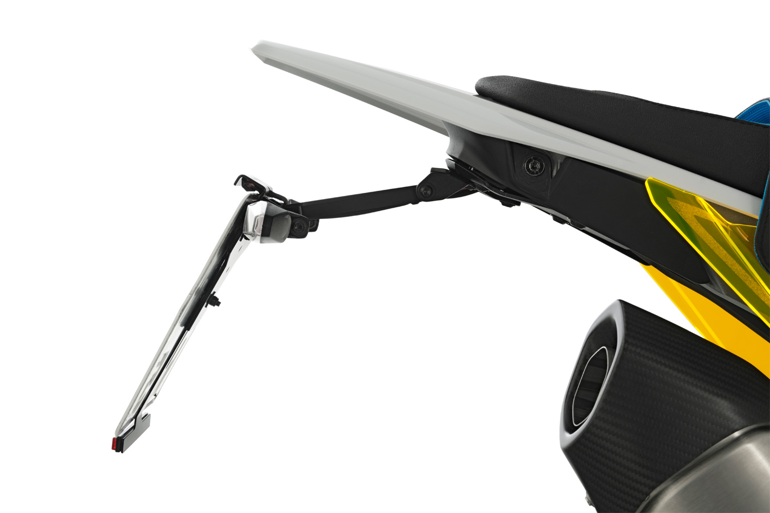 Wunderlich Kennzeichenträger R 1300 GS + RS (mit 3-in1-Kombiblinkleuchte)
