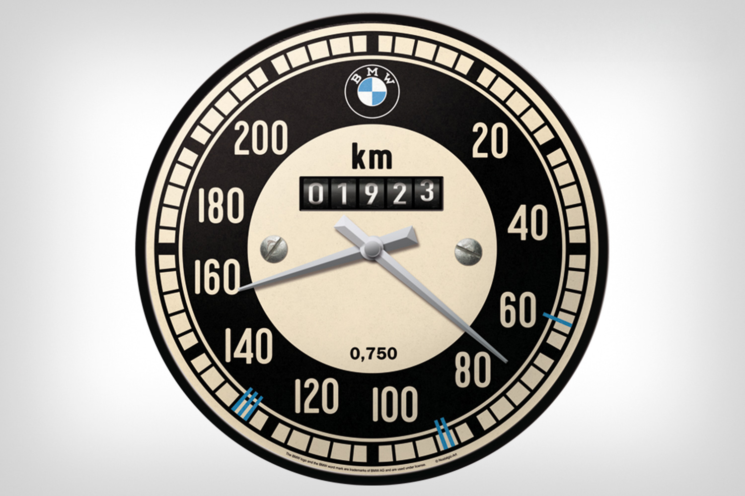 BMW Speedometer wall clock - Nostalgic Art