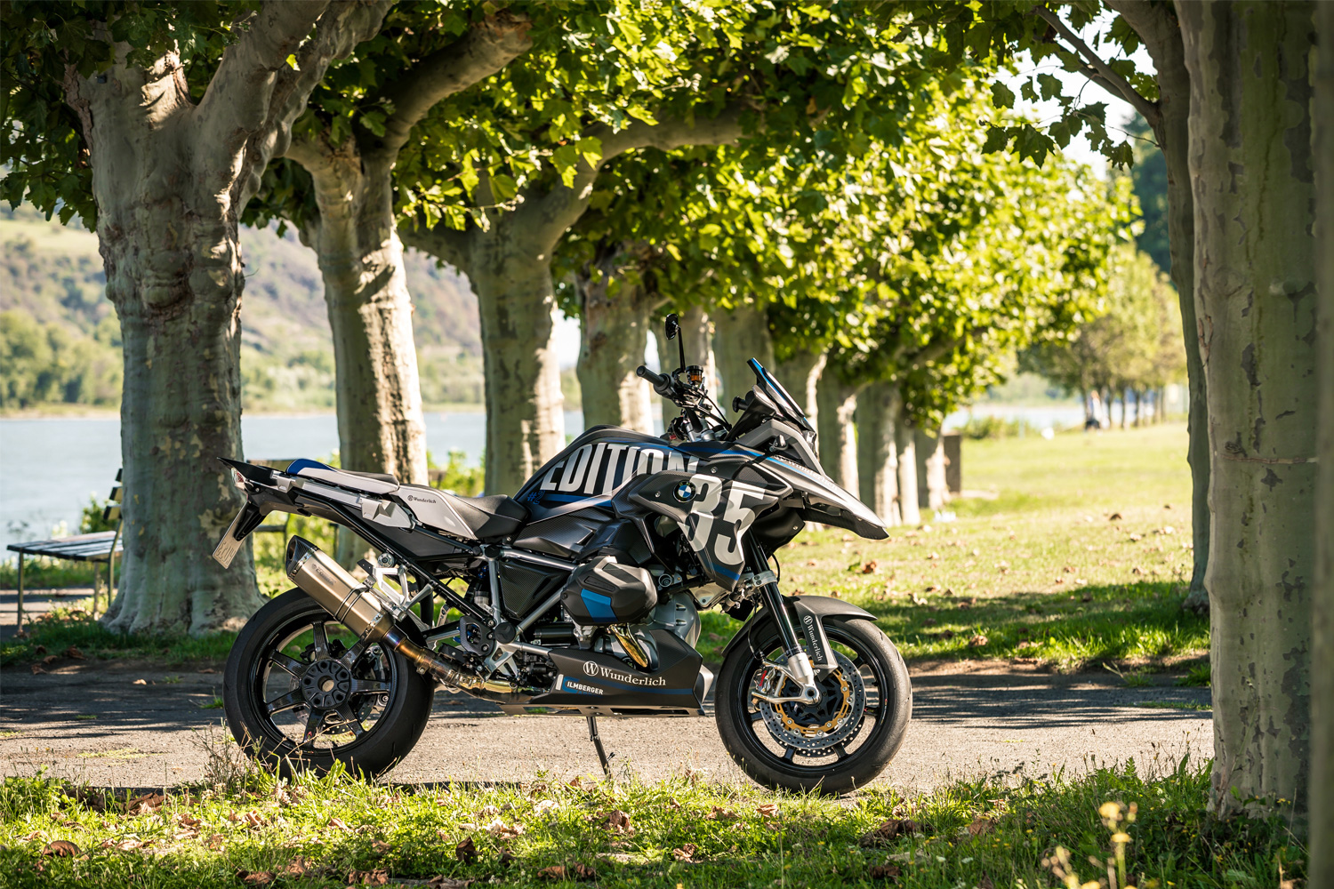 Wunderlich Fahrer Sitzbank AKTIVKOMFORT Rallye / HP-Edition