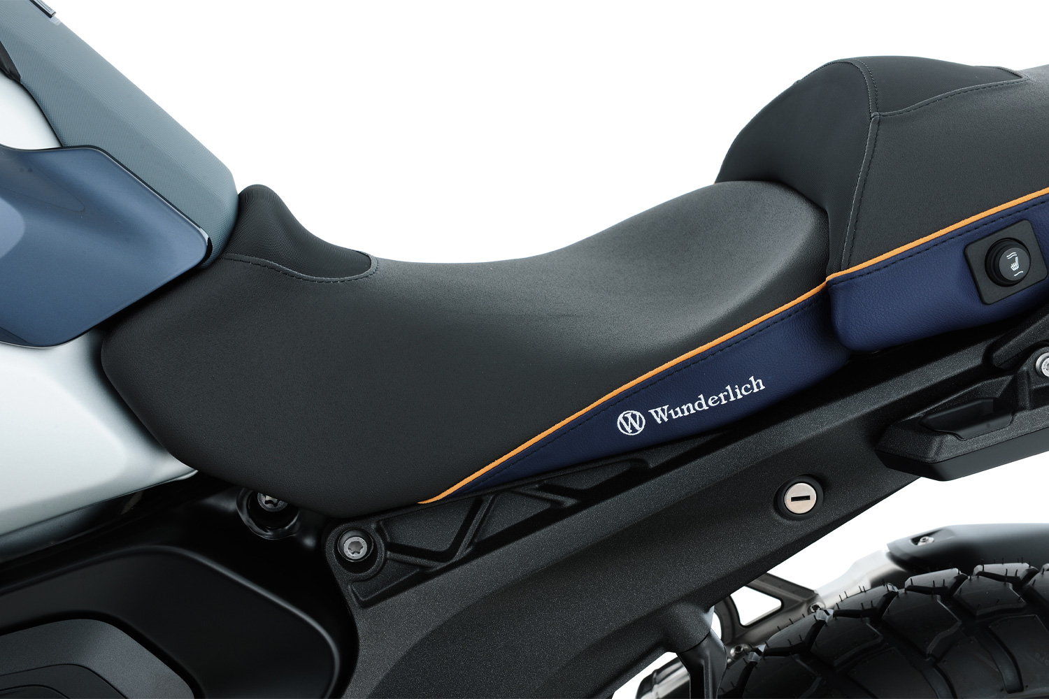 Selle conducteur Wunderlich AKTIVKOMFORT avec chauffage Smart Plug & Play R 1300 GS