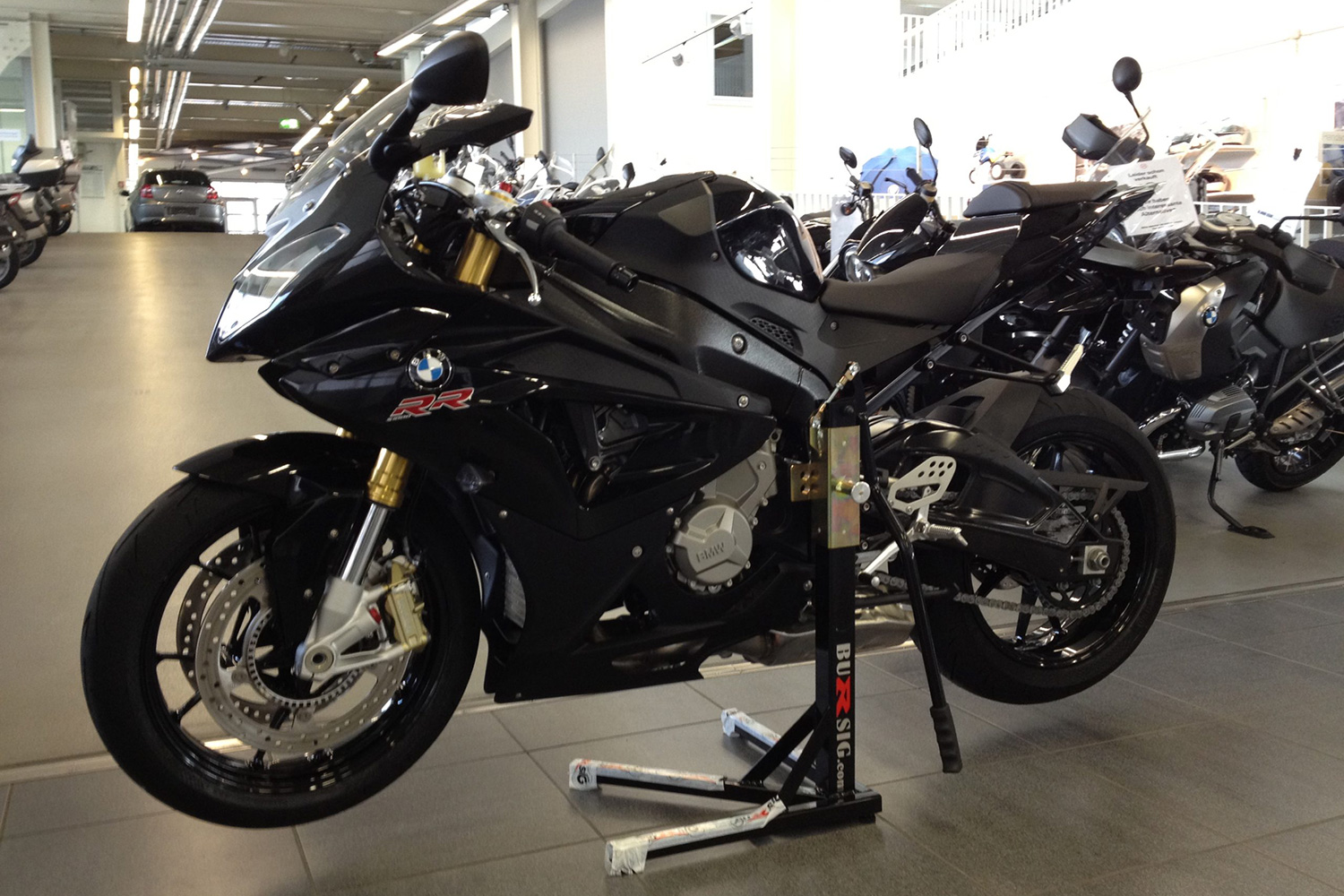 Bursig cavalletto centrale solleva moto S 1000 RR 2012-2013