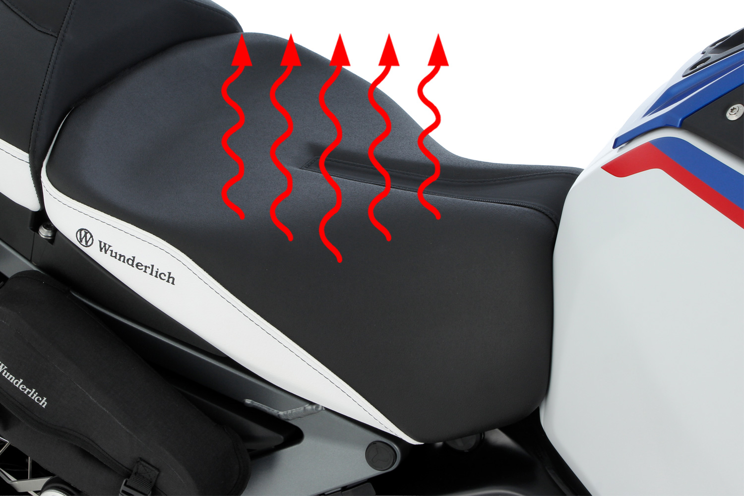 Wunderlich Fahrer Sitzbank AKTIVKOMFORT mit Sitzheizung Smart Plug & Play