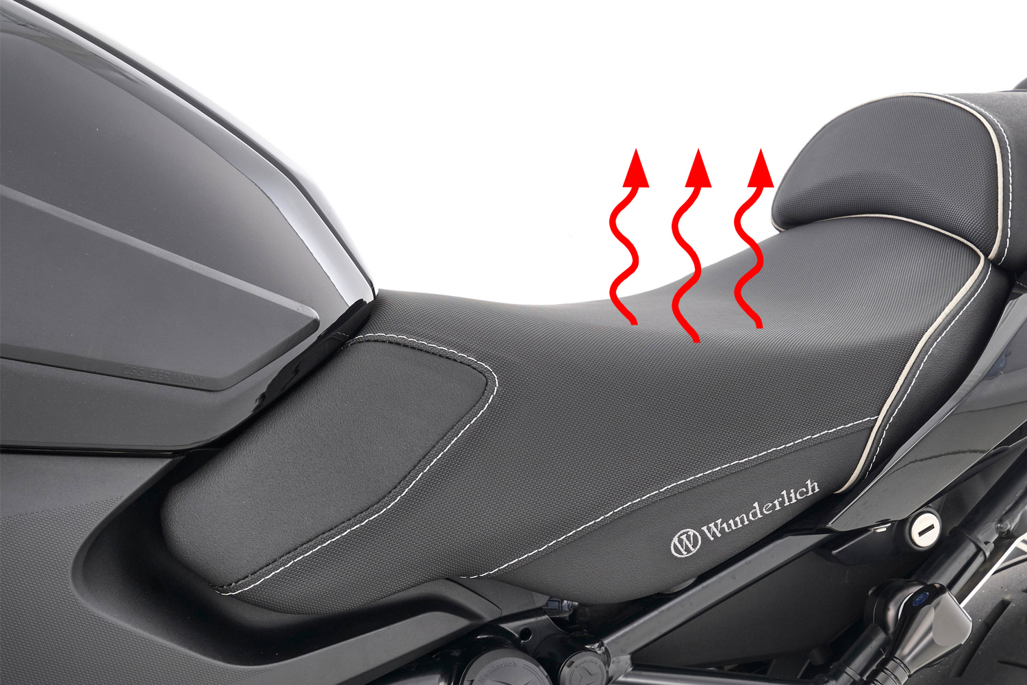 Wunderlich Fahrer Sitzbank AKTIVKOMFORT mit Sitzheizung Smart Plug & Play