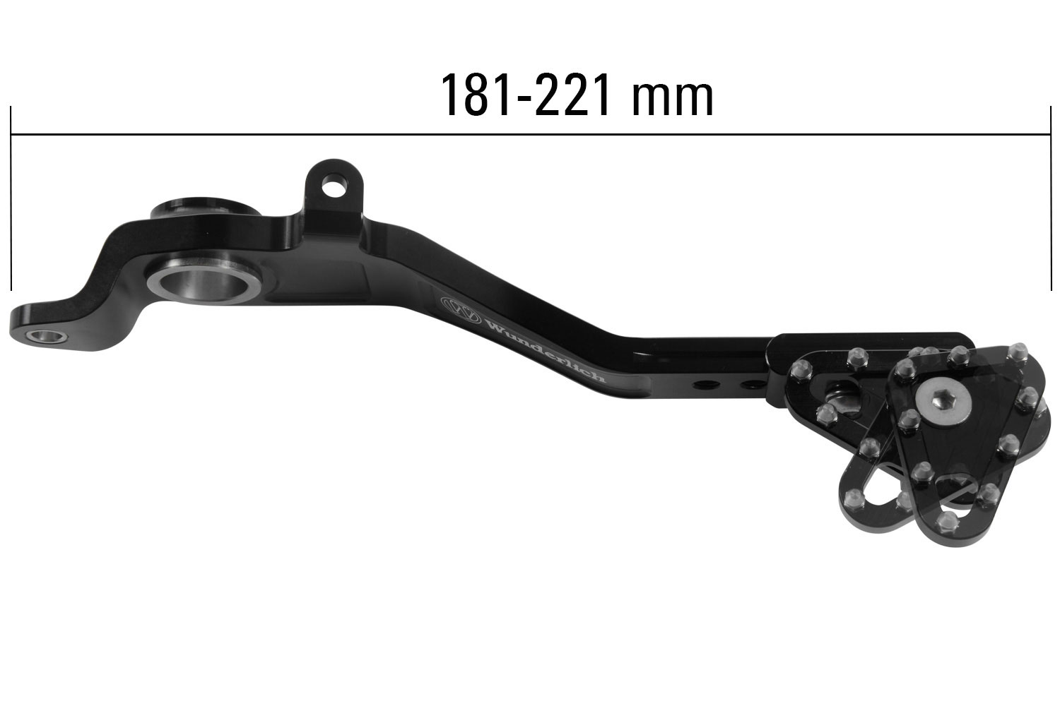 Wunderlich Fußbremshebel einstellbar R 1250 | 1200 GS LC + Adv