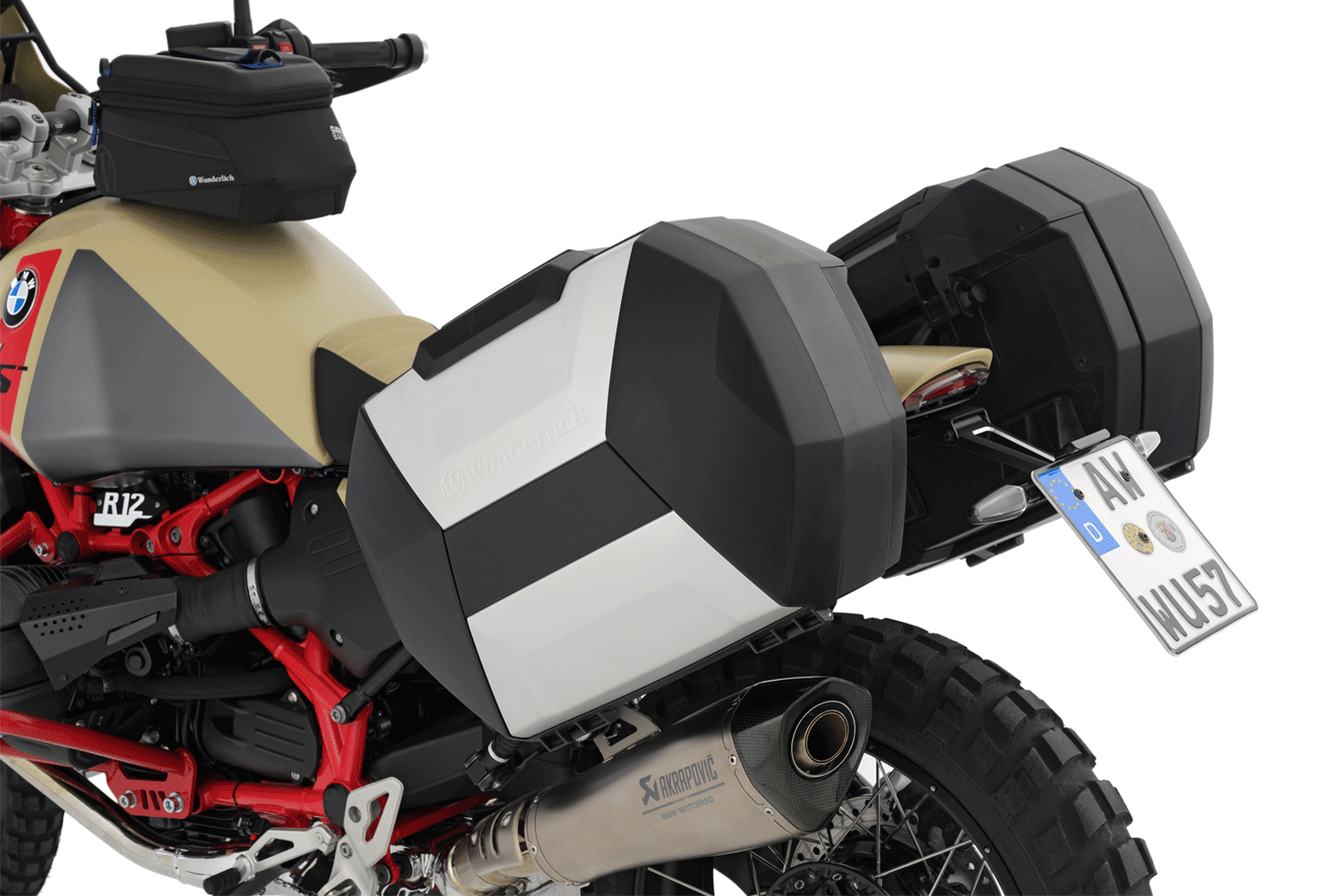 Wunderlich X-Gepäcksystem Variokoffer mit Träger R 12 G/S