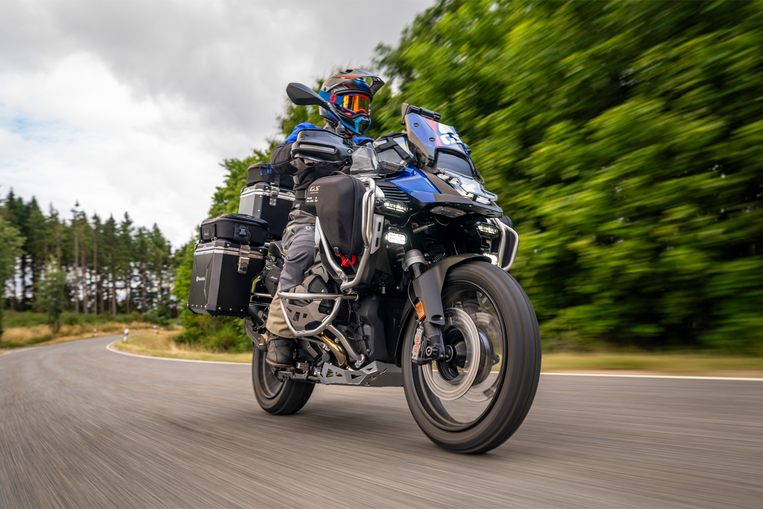 Wunderlich Scheinwerferschutzgitter für original LED Zusatzscheinwerfer R 1300 GS Adventure
