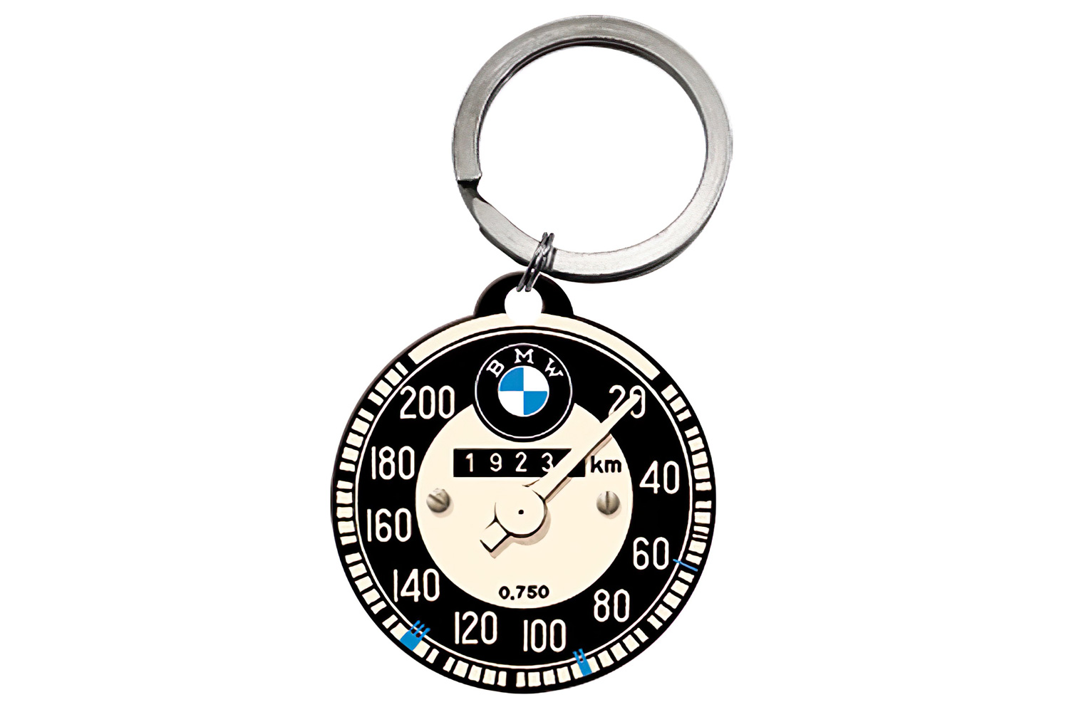 BMW Tachometer Schlüsselanhänger rund