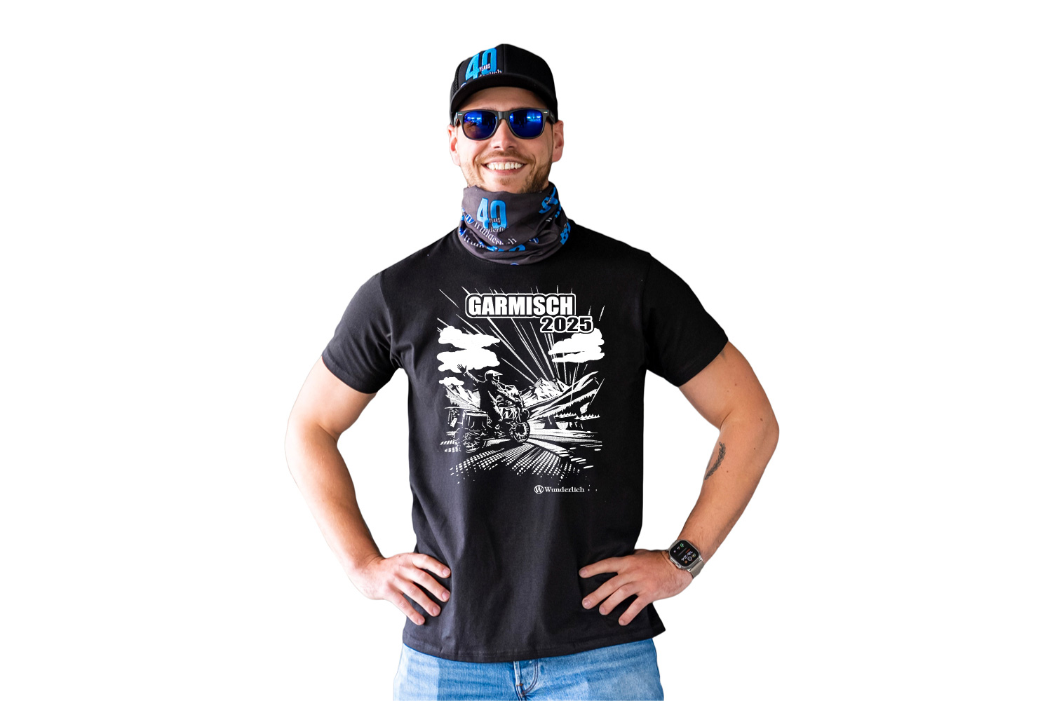 Wunderlich T-Shirt Garmisch 2025 – Herren