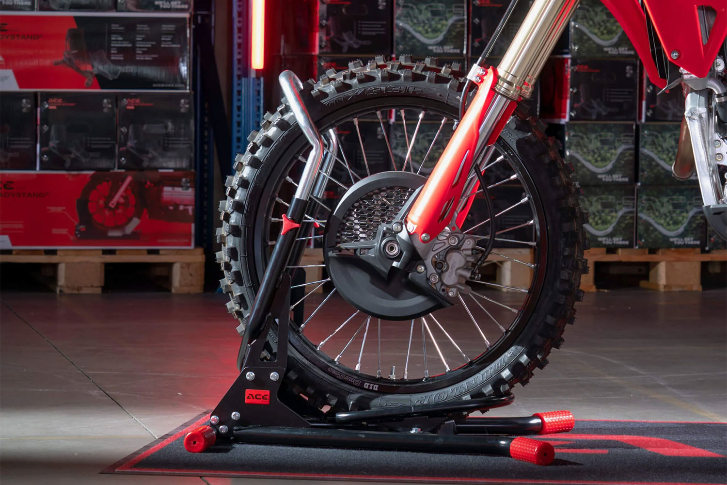 Béquille moto Enduro Acebikes SteadyStand Cross Flex