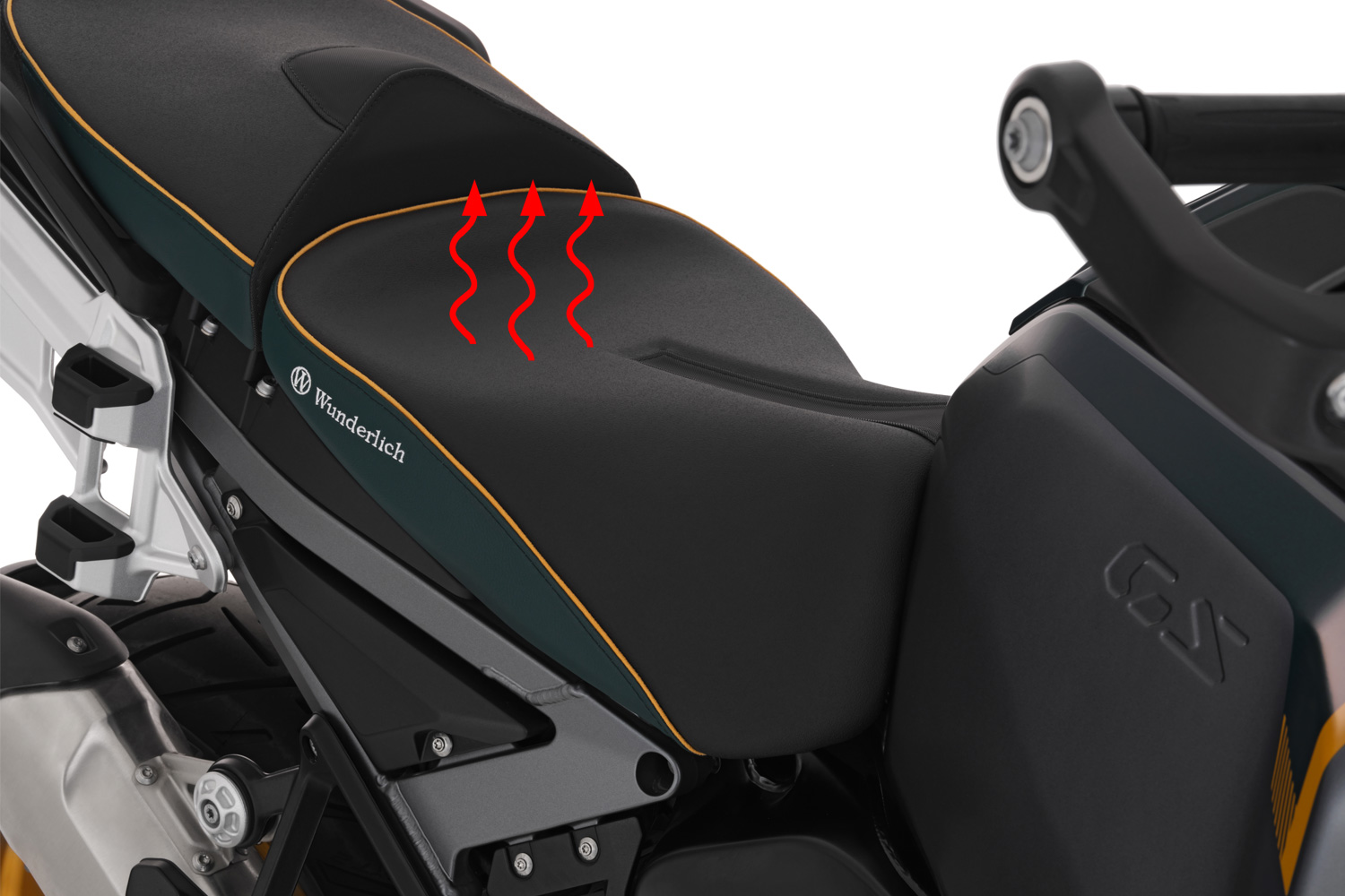 Wunderlich Fahrer Sitzbank AKTIVKOMFORT mit Sitzheizung R 1300 GS Adventure