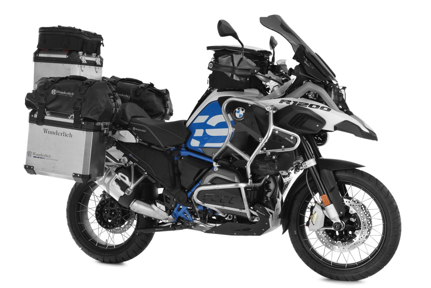 Protezione Laterale Per Parabrezza Moto In PC, Compatibile Con BMW R1250GS (2019-23), R1200GS LC (2013-19), F750/850GS (2018-23), Colore Fumé