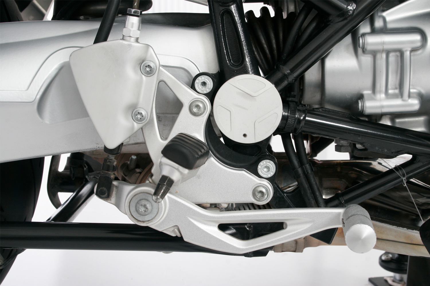 Motorrad Fußrastenverlängerung Verstellbar - Für Mehr Komfort Fahrer & Beifahrer