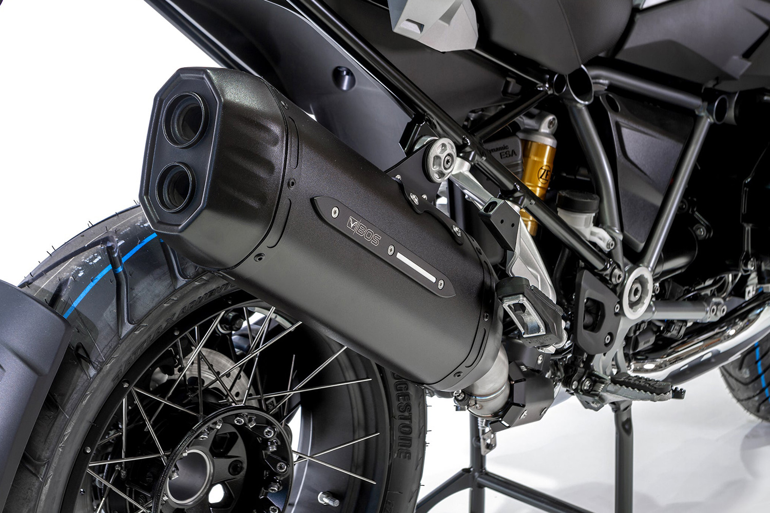BOS Slip-On Endschalldämpfer R 1250 GS + Adventure Desert Fox