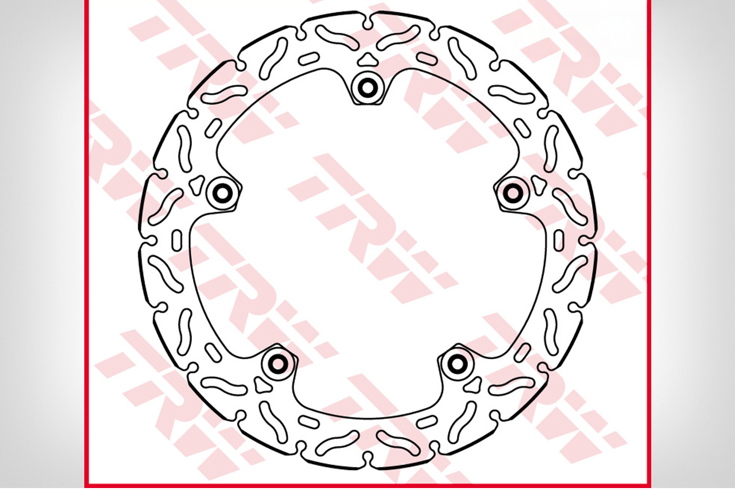TRW RAC design brake disc