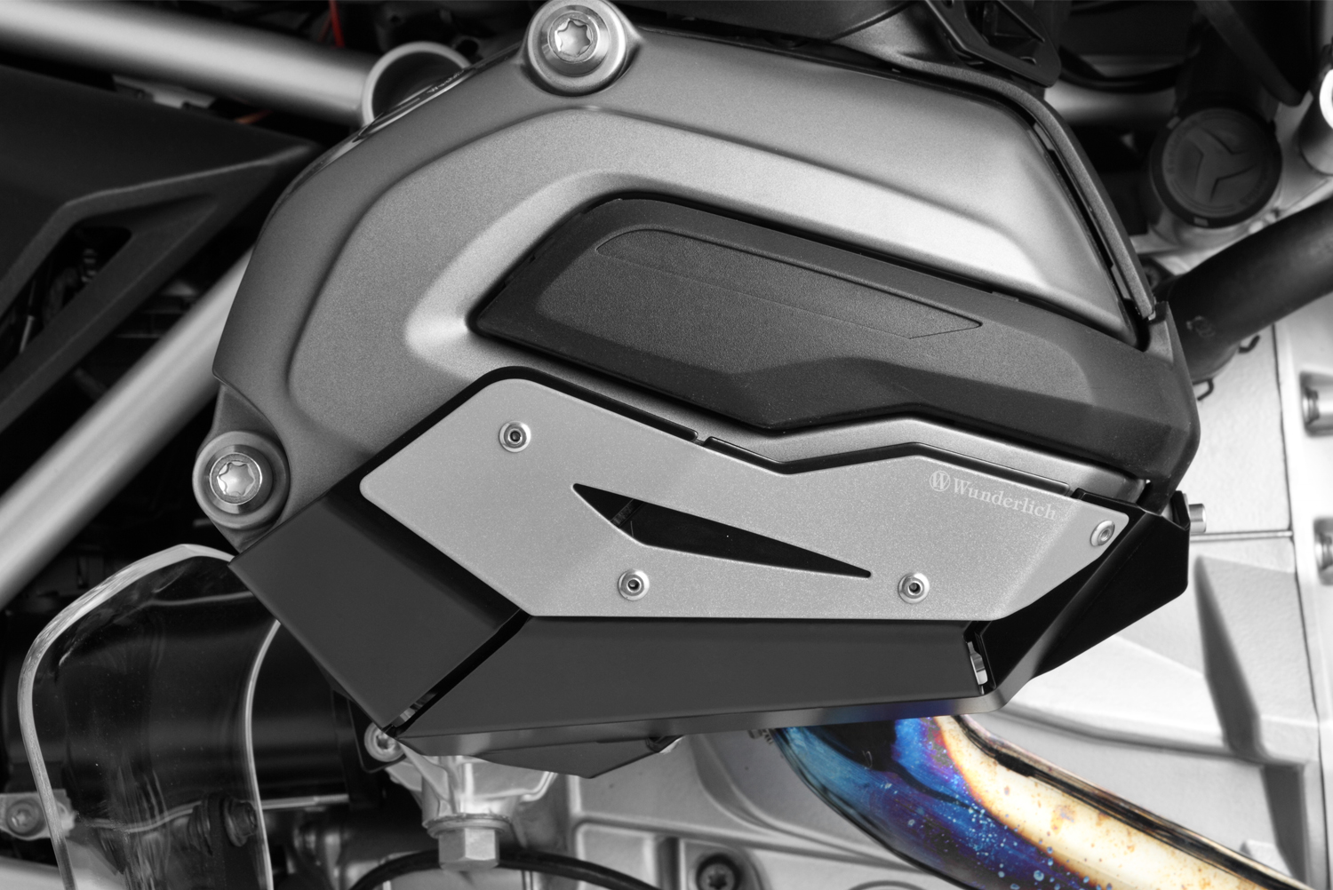 Cache moyeu pour moto BMW R1200R LC - Wunderlich 34120-102