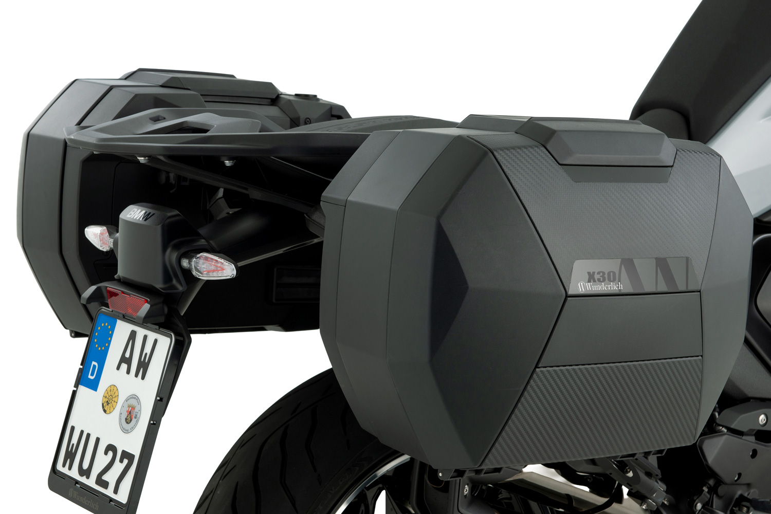 Wunderlich X-Gepäcksystem Variokoffer mit Träger R 1300 R/RS
