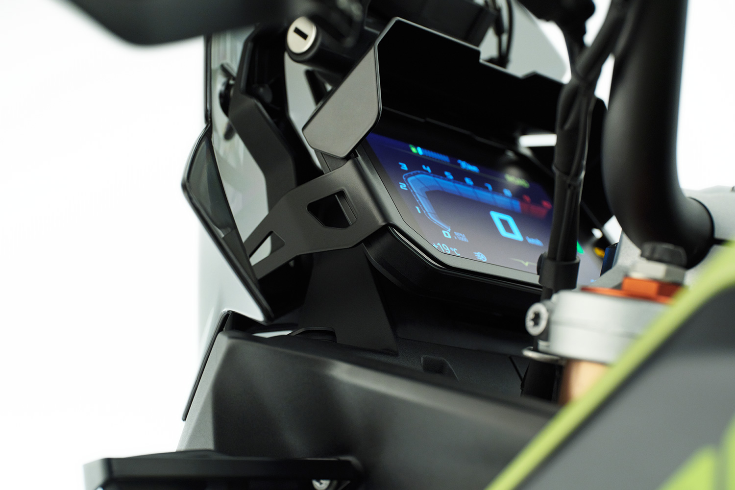 Wunderlich TFT Display Anti-Theft Guard with Glare Shield Mounting Option F 900 GS (2023-)