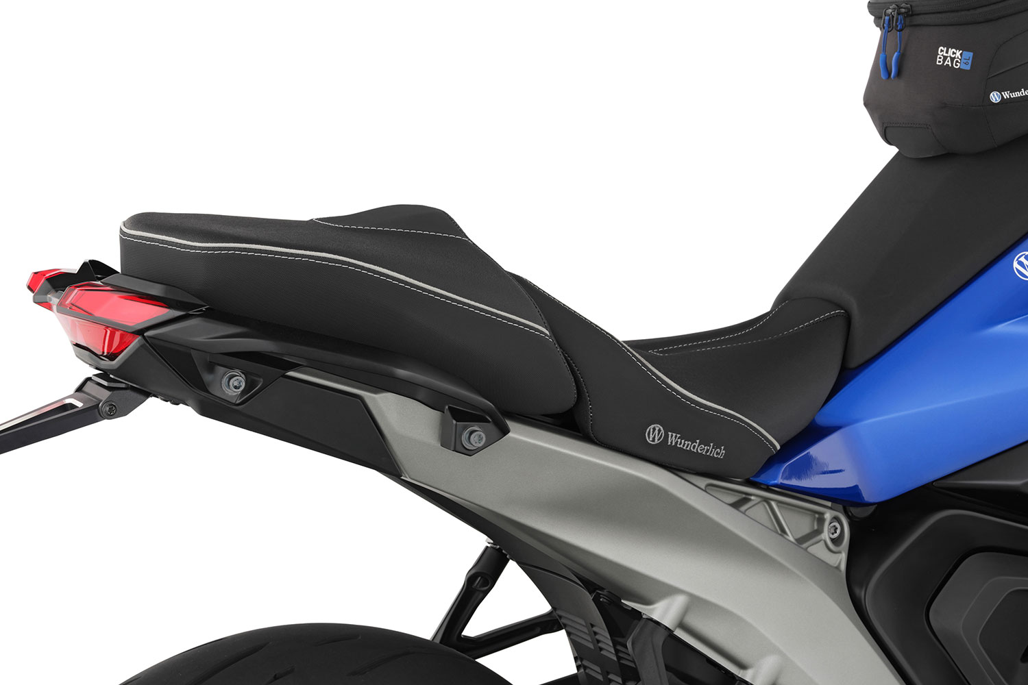 Selle passager avec chauffage de selle Smart Plug & Play Wunderlich AKTIVKOMFORT R 1300 R/RS