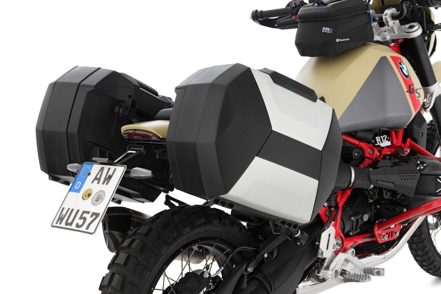 Wunderlich X-Gepäcksystem Variokoffer mit Träger R 12 G/S