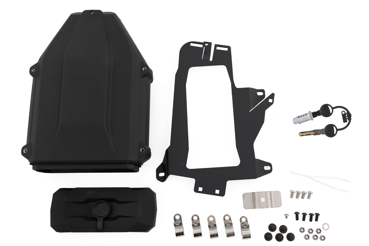 Wunderlich Werkzeugbox mit Standardschloss passend für Wunderlich Kofferträger R 1300 GS Adventure