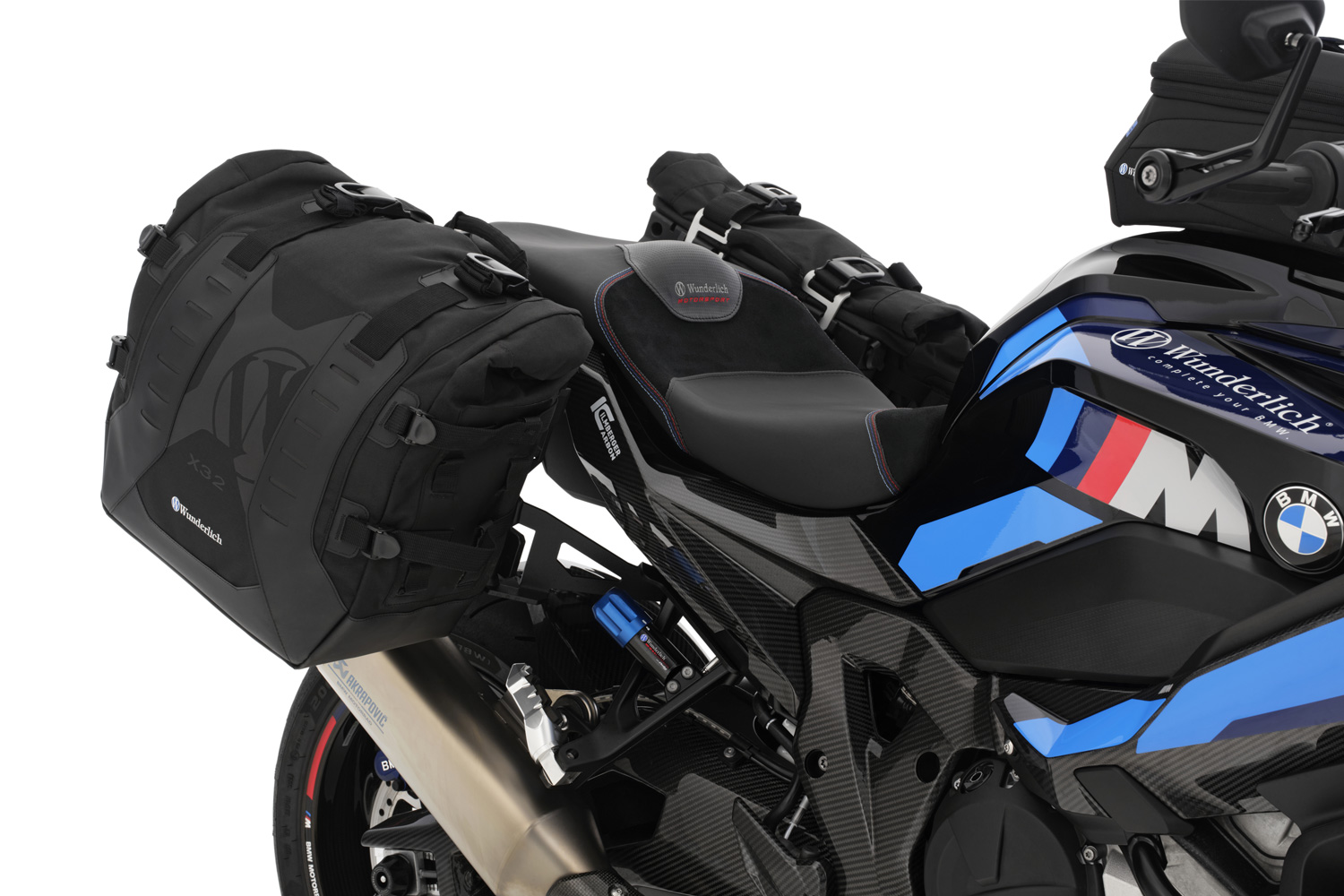 Wunderlich X luggage system side bag with carrier M 1000 XR