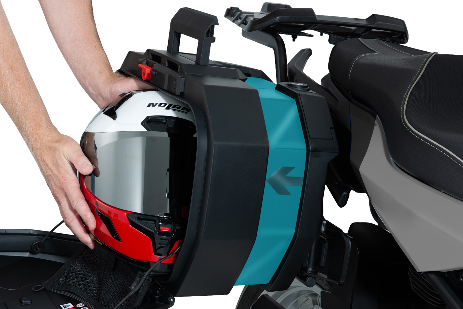 Wunderlich X luggage system Vario case with carrier F 450 GS