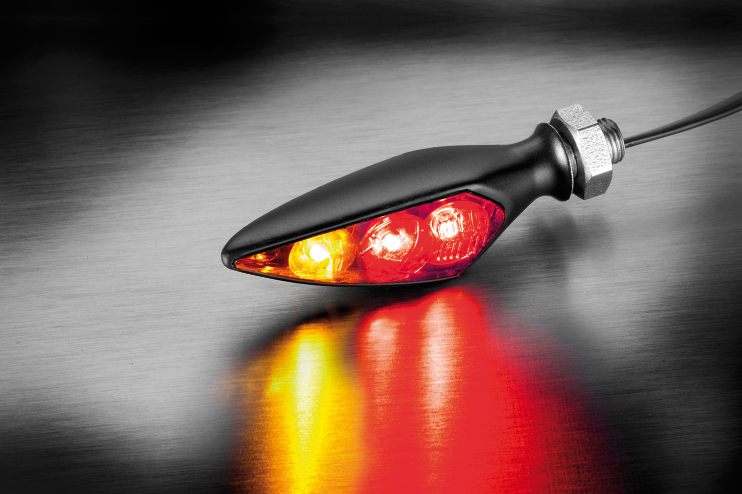 Wunderlich Blinker Halterung inkl. Kellermann Rhombus S DF Blinker