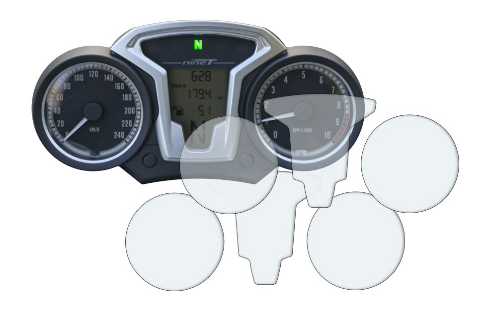 Wunderlich Display protection film set R nineT (2014-2016)