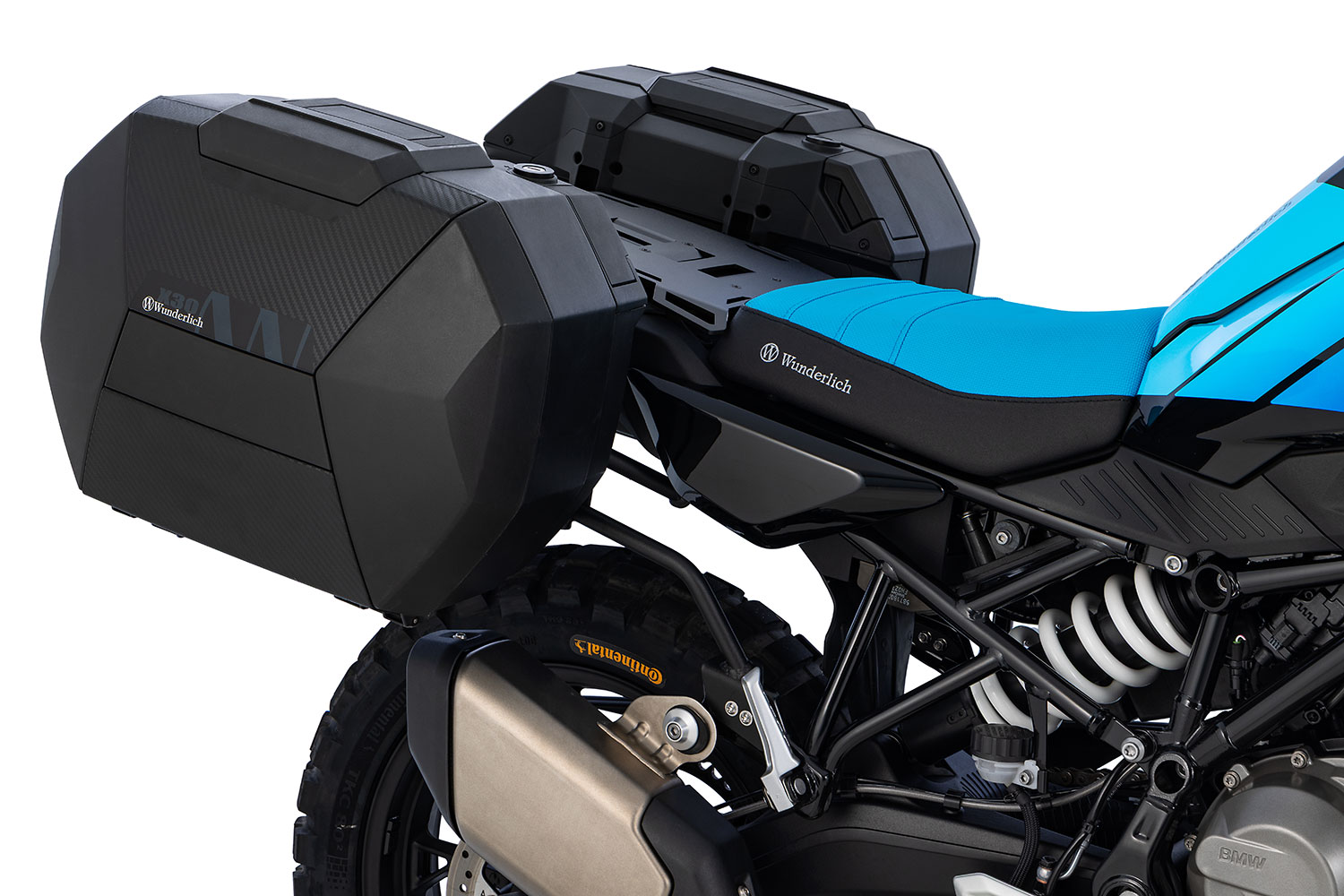 Sistema de equipaje Wunderlich X, maleta Vario con soporte F 450 GS