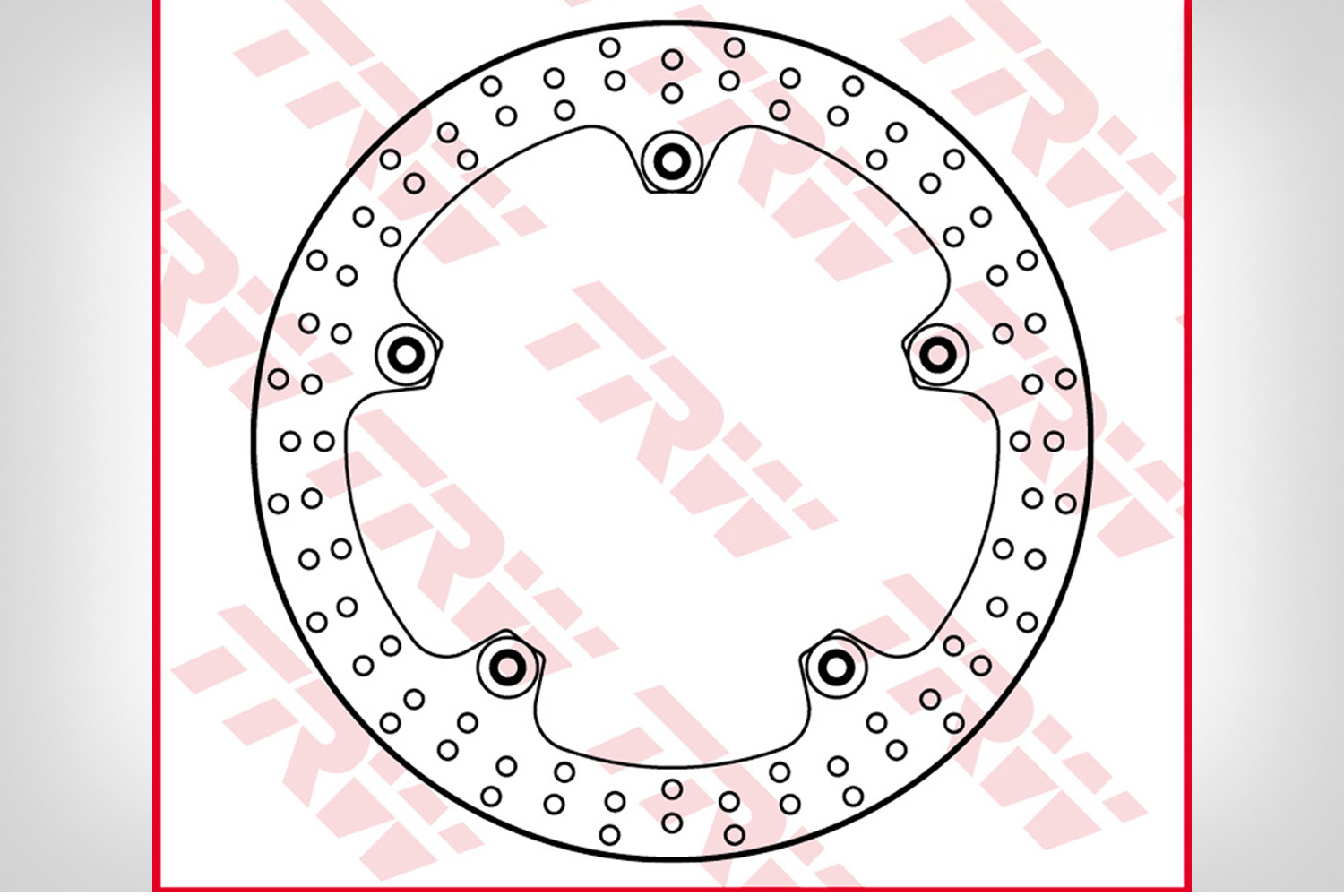 Disque de frein TRW standard