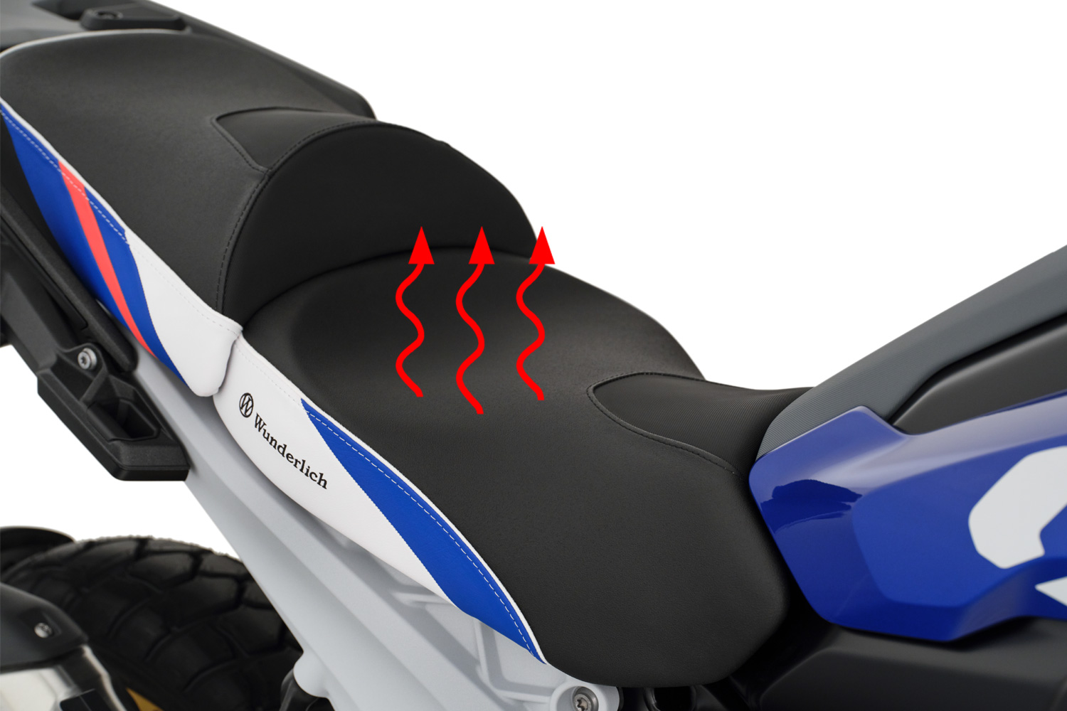 Wunderlich AKTIVKOMFORT Asiento del piloto con calefacción Smart Plug & Play