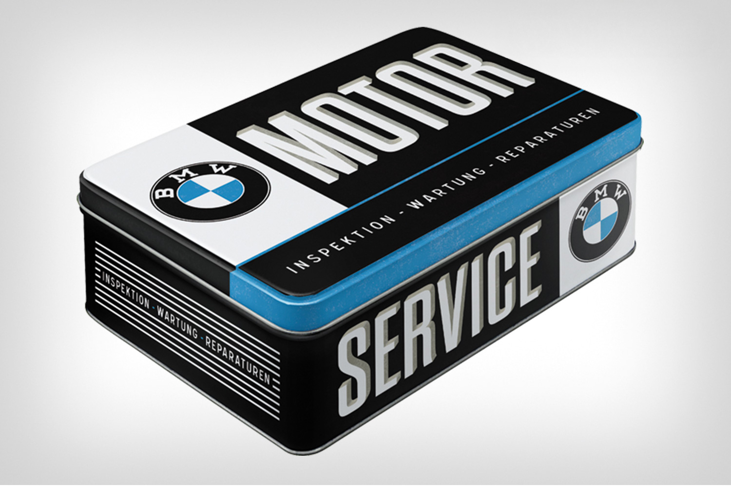 BMW Service storage jar flat - Nostalgic Art