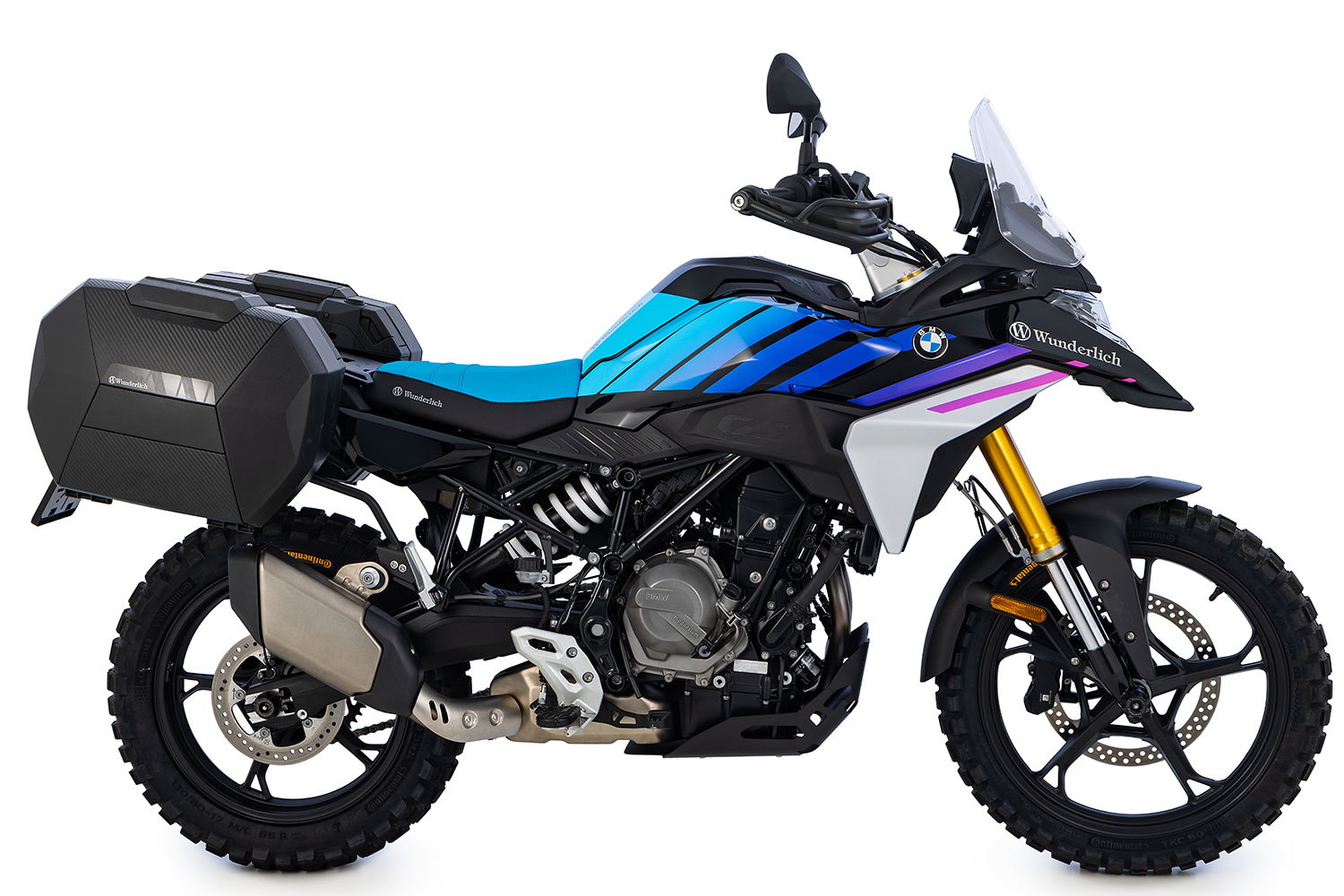 Sistema de equipaje Wunderlich X, maleta Vario con soporte F 450 GS