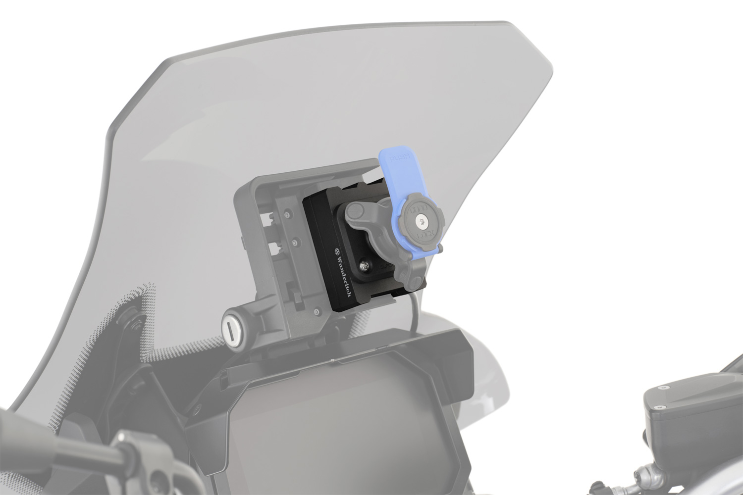 Wunderlich USB-Ladebox mit Quad Lock Adapterplatte