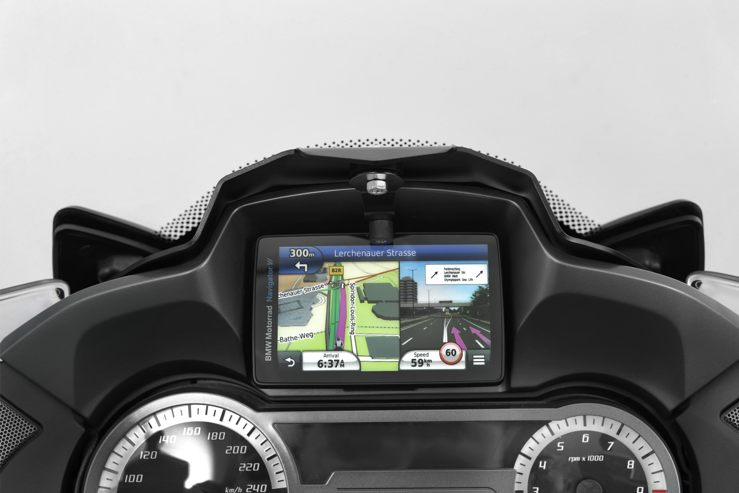 Supporto Navigatore Moto In Alluminio Per BMW R1200RT R1250RT 2014-2023, Staffa GPS Anti-vibrazione Per Telefono