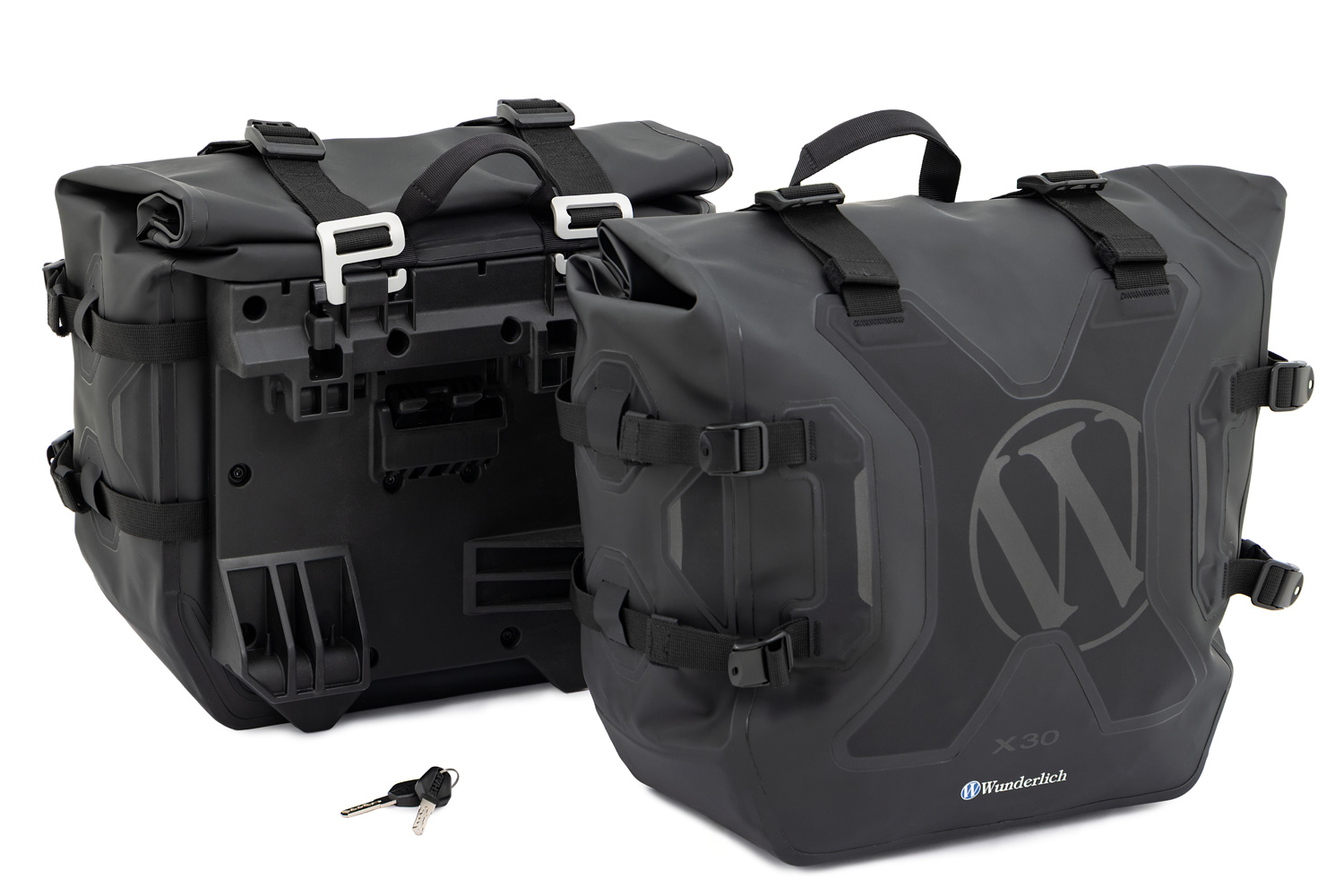 Wunderlich X-Gepäcksystem Seitentaschen Waterproof mit Träger F 450 GS