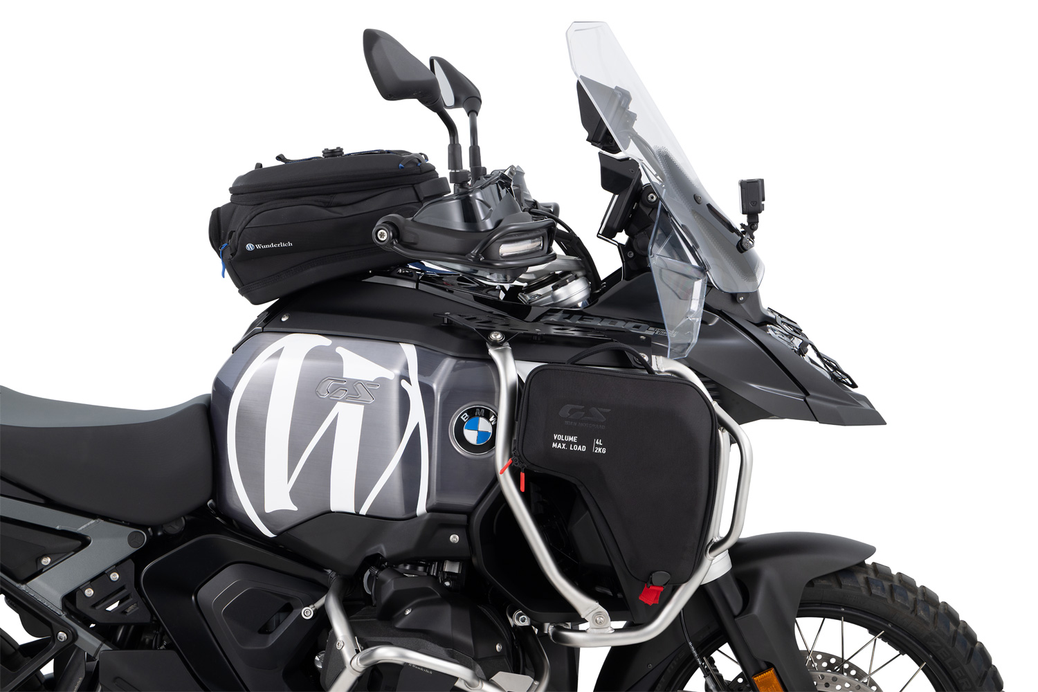 Wunderlich Erweiterungsbügel für R 1300 GS Adv Tankschutzbügel ULTIMATE